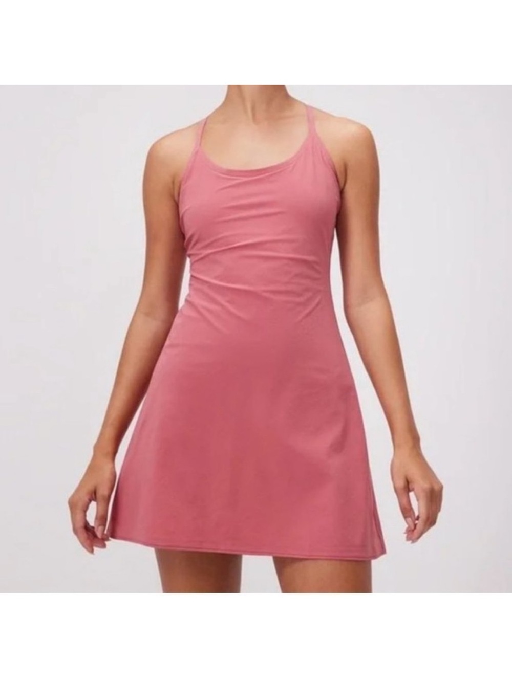 Outdoor Voices Coral Exercise Dress